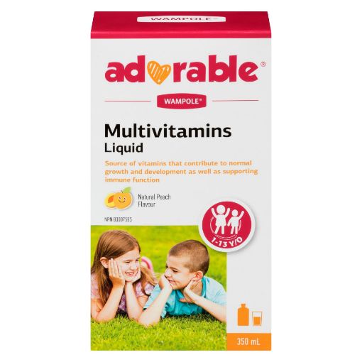 Picture of WAMPOLE ADORABLE MULTIVITAMIN LIQUID FOR KIDS 350ML