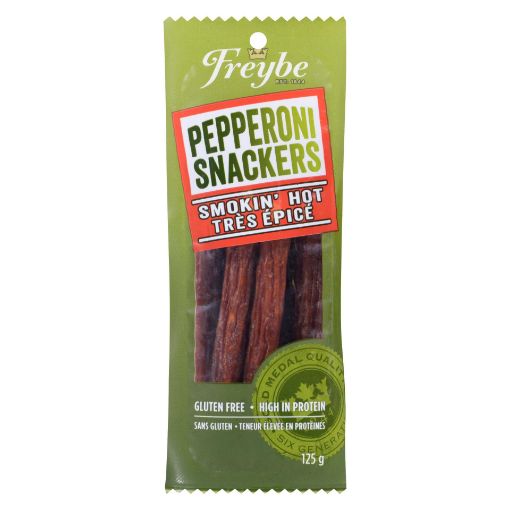 Picture of FREYBE PEPPERONI SNACKERS - SMOKIN HOT 125GR