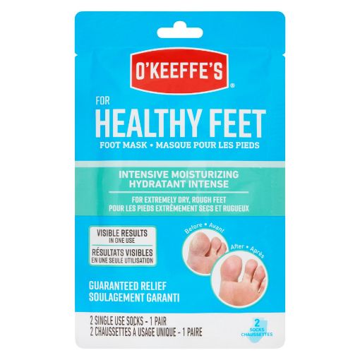 Picture of OKEEFFES HEALTHY FEET MOISTURIZING MASK 2S