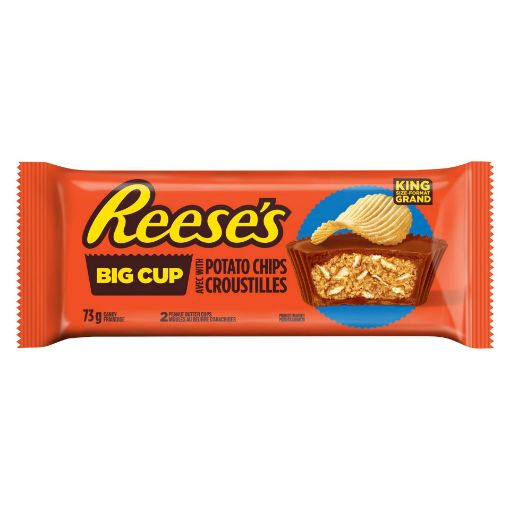 Picture of REESES BIG CUP WITH POTATO CHIPS 73GR