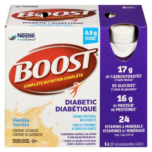 Picture of BOOST DIABETIC - CARB SMART VANILLA 6X237ML