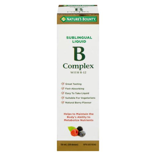 Picture of NATURES BOUNTY VIT B COMPLEX 59ML                                          