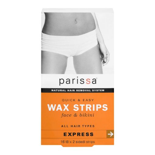 Picture of PARISSA WAX STRIPS - FACE/BIKINI 16S                                       