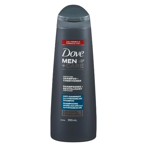 Picture of DOVE MEN+CARE SHAMPOO - ANTI DANDRUFF 355ML                                