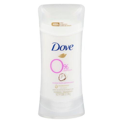 Picture of DOVE ALUMINUM FREE DEODORANT - COCONUT + PINK JASMINE 74GR                 