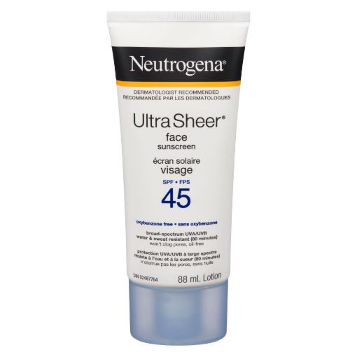 Picture of NEUTROGENA ULTRA SHEER FACE SUNSCRN SPF45 88ML