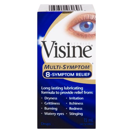 Picture of VISINE EYE DROPS - MULTI-SYMPTOM 15ML                                      