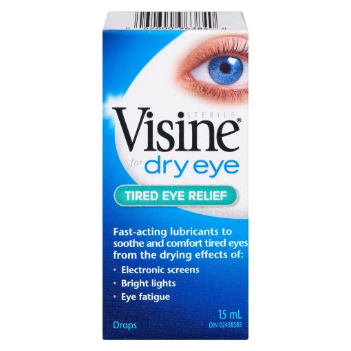 Picture of VISINE EYE DROPS - TIRED EYE RELIEF 15ML                                   