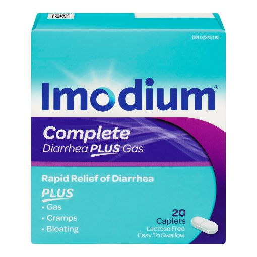 Picture of IMODIUM COMPLETE CAPLETS 20S                                               