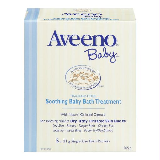 Picture of AVEENO BABY BATH - SOOTHING TREATMENT 5X21GR                               