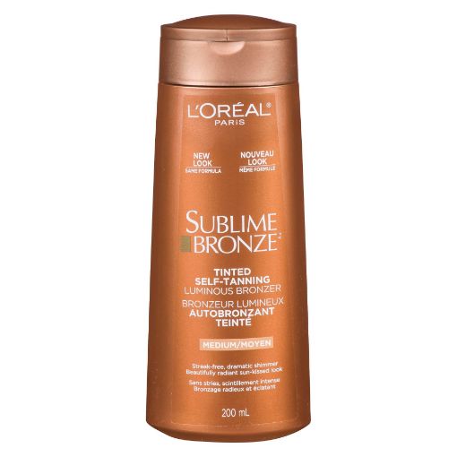 Picture of LOREAL SUBLIME BRONZE LOTION - LUMINOUS BRONZER 200ML                      