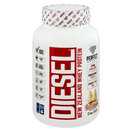 Picture of DIESEL NEW ZEALAND WHEY PROTEIN POWDER - VANILLA ICE CREAM 908GR