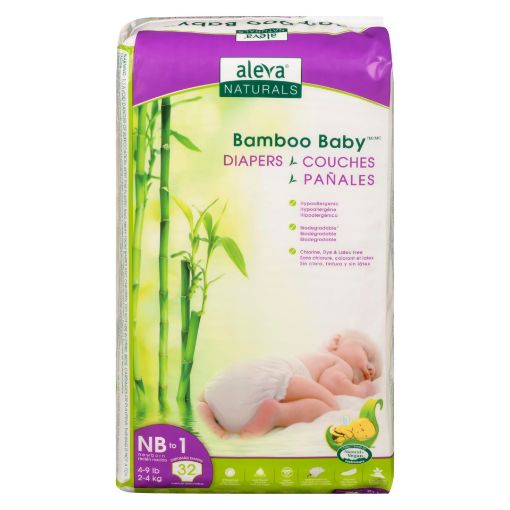 Picture of ALEVA NATURALS DIAPERS - NEWBORN 32S                         