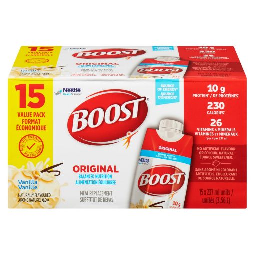 Picture of BOOST ORIGINAL READY TO DRINK - VANILLA 15X237ML