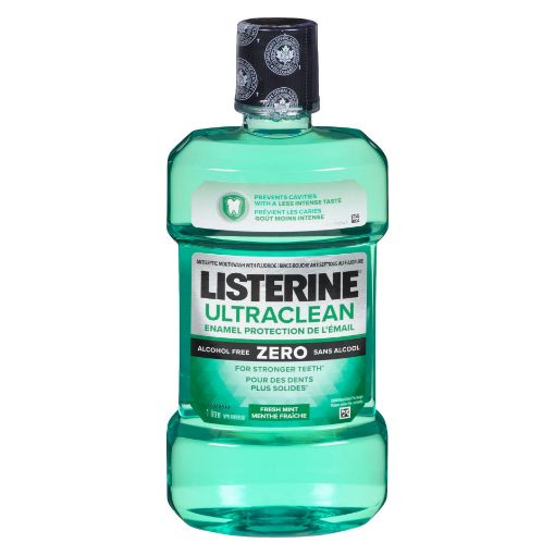 Picture of LISTERINE ULTRA CLEAN MOUTHWASH - ENAMEL PROTECTION ZERO 1LT               