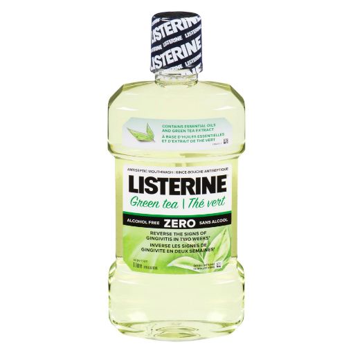 Picture of LISTERINE MOUTHWASH - GREEN TEA ZERO 1LT                                   