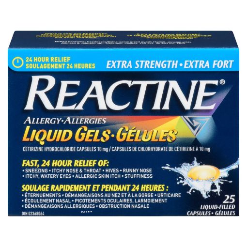 Picture of REACTINE LIQUID GELS - EXTRA STRENGTH 25S                                  