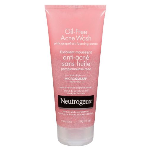 Picture of NEUTROGENA OIL FREE ACNE WASH GRAPEFRUIT SCRUB 198ML                       