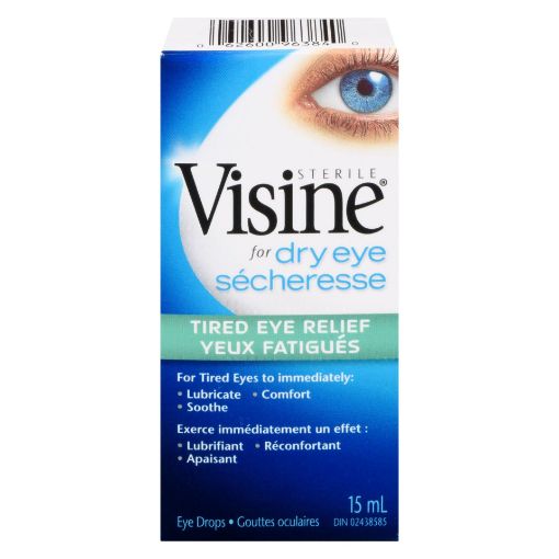 Picture of VISINE EYE DROPS - TIRED EYE RELIEF 15ML                                   