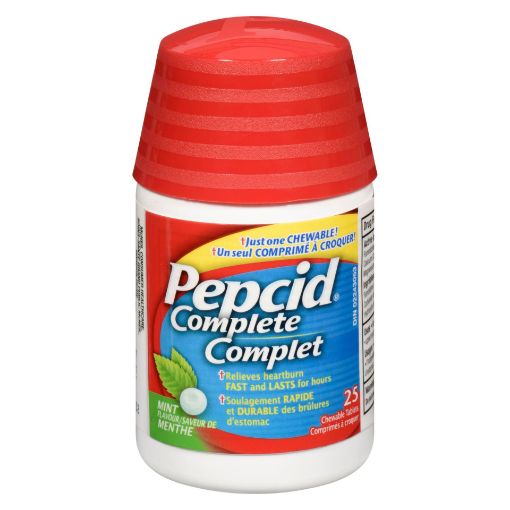 Picture of PEPCID COMPLETE MINT - CHEWABLE TABLET 25S                                 