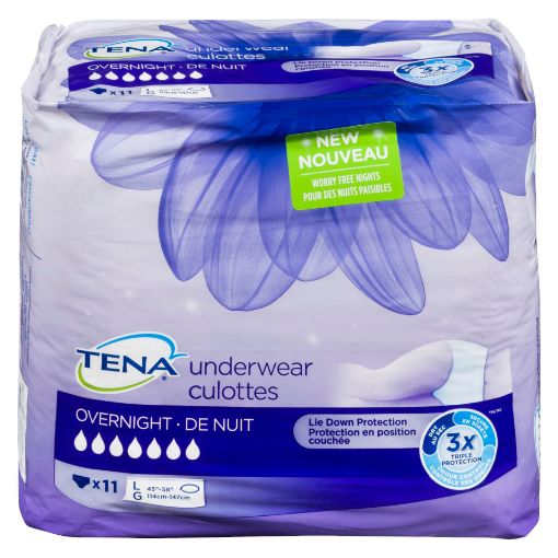 Picture of TENA OVERNIGHT UNDERWEAR - LARGE 11S                                       