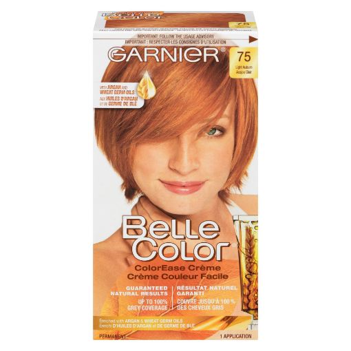 Picture of GARNIER BELLE COLOR HAIR COLOUR - LIGHT AUBURN #75                         