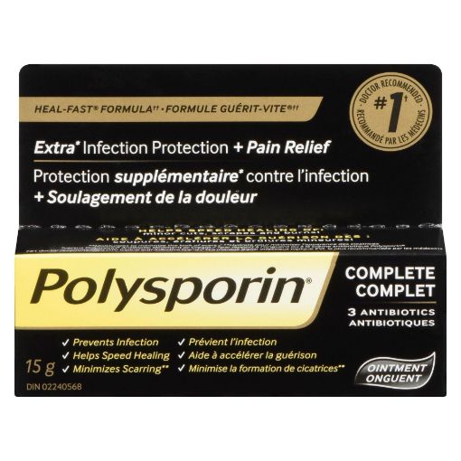 Picture of POLYSPORIN COMPLETE CREAM 15GR