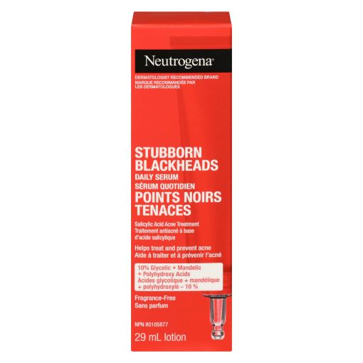 Picture of NEUTROGENA STUBBORN BLACKHEADS DAILY SERUM 29ML