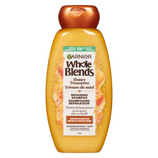 Picture of GARNIER WHOLE BLENDS SHAMPOO - HONEY TREASURES 370ML                       