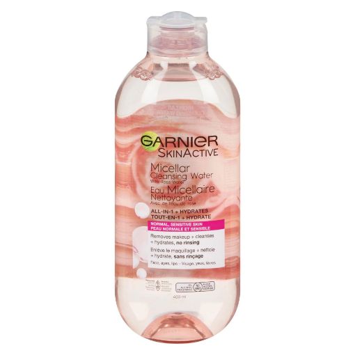 Picture of GARNIER MICELLAR WATER ROSE 400ML                                          