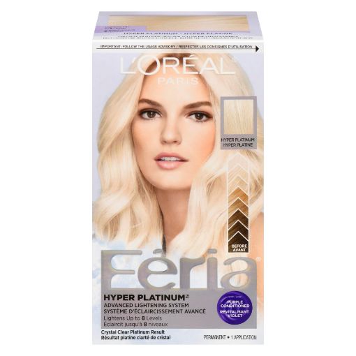 Picture of LOREAL FERIA HYPER PLATINUM HAIR COLOUR                                    