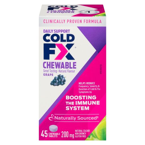 Picture of COLD-FX - CHEWABLES - GRAPE 45S                                            