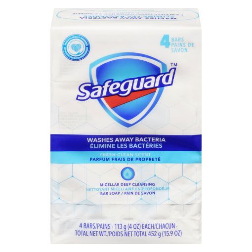 Picture of SAFEGUARD BAR SOAP 4X113GR                                                 