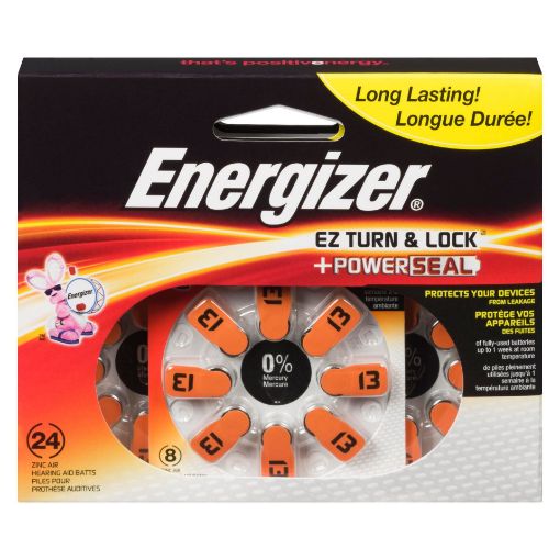 Picture of ENERGIZER HEARING AID BATTERIES - SIZE 13 24S