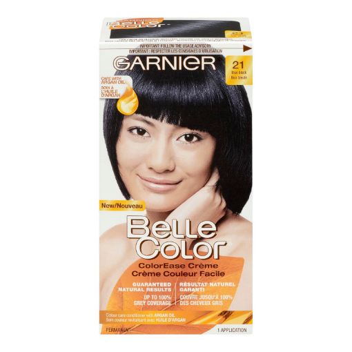 Picture of GARNIER BELLE COLOR HAIR COLOUR - BLUE BLACK #21                           