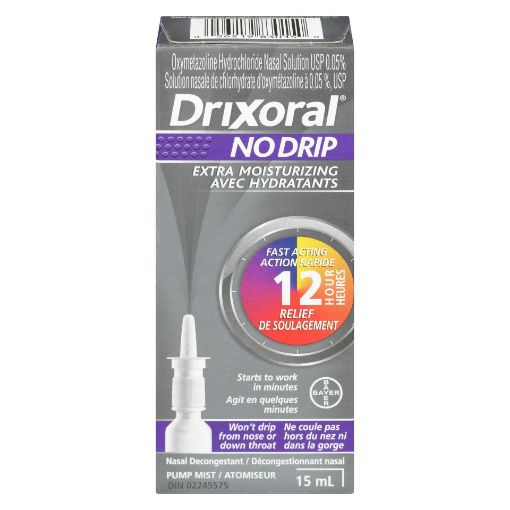 Picture of DRIXORAL NASAL DECONGESTANT SPRAY - MOISTURIZING 15ML                      