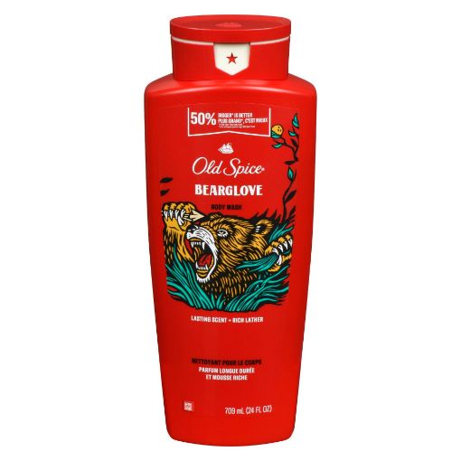 Picture of OLD SPICE WILD COLLECTION BODY WASH - BEARGLOVE 709ML