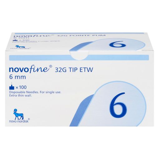 Picture of NOVOFINE NEEDLES 6MM - 32G TIP 100S                                        