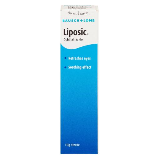 Picture of BAUSCH and LOMB LIPOSIC OPHTHALMIC LIQIUID GEL 10GR