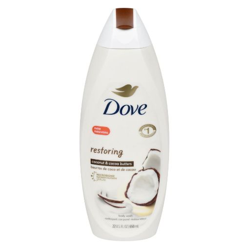 Picture of DOVE BODYWASH - COCONUT MILK 4P 650ML                                      