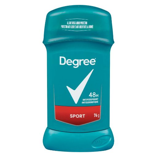 Picture of DEGREE FOR MEN ANTIPERSPIRANT - SPORT ACTIVE - INVISIBLE SOLID 76GR        