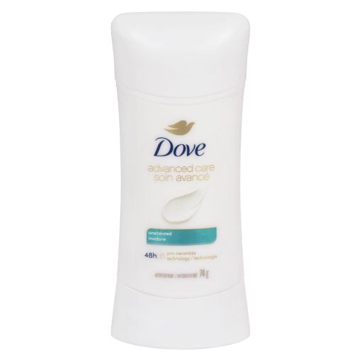 Picture of DOVE ADVANCED CARE INVISIBLE SOLID ANTIPERSPIRANT - UNSCENTED 74GR