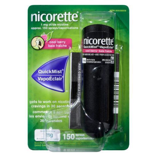 Picture of NICORETTE QUICKMIST - COOL BERRY 150S                                      