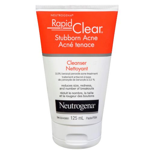 Picture of NEUTROGENA STUBBORN ACNE CLEANSER 125ML