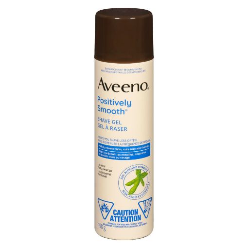 Picture of AVEENO SHAVE GEL - POSITIVELY SMOOTH 198GR                                 