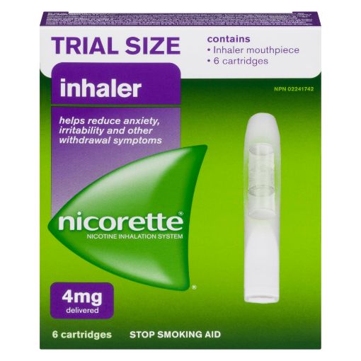 Picture of NICORETTE INHALER CARTRIDGES 6S                                            