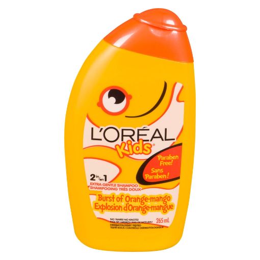 Picture of LOREAL KIDS 2IN1 SHAMPOO - ORANGE MANGO 265ML                              