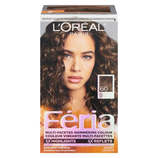 Picture of LOREAL FERIA HAIR COLOUR - CRYSTAL BROWN #60                               