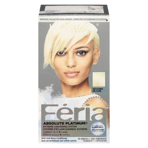 Picture of LOREAL FERIA HAIR COLOUR - VERY PLATINUM                                   