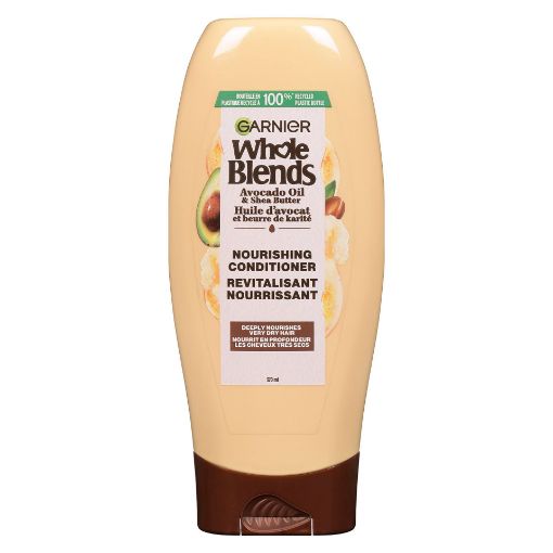 Picture of GARNIER WHOLE BLENDS CONDITIONER - AVOCADO SHEA 370ML                      